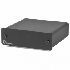 Preamplificator phono MM/MC cu ieșire în linie PHONO BOX (DC) BLACK